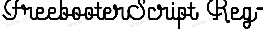 FreebooterScript Reg字体转换